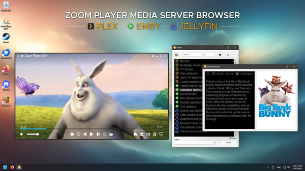 Screenshot z Zoom Player Steam Edition Screenshot z Zoom Player Steam Edition