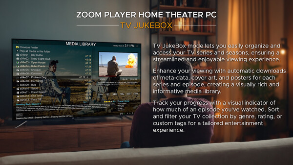 Screenshot z Zoom Player Steam Edition Screenshot z Zoom Player Steam Edition