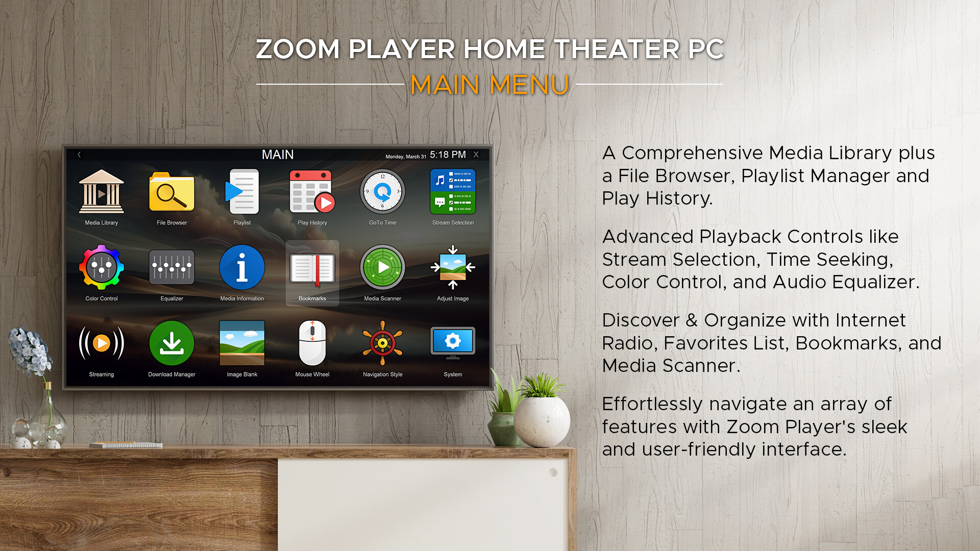 #2. Zoom Player : Steam Edition (Steam) 由: Inmatrix LTD