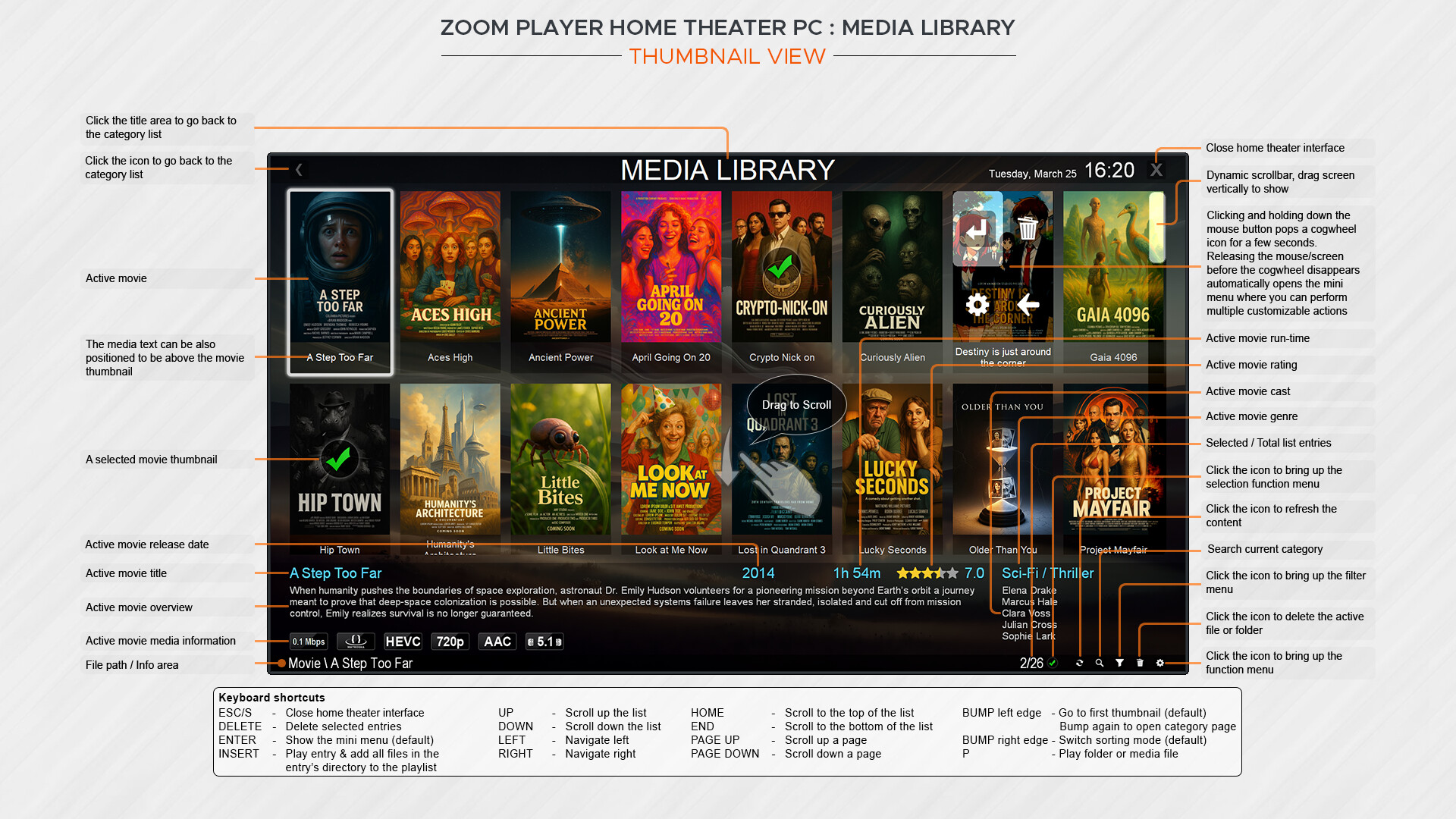 Zoom Player : Steam Edition screenshot 20