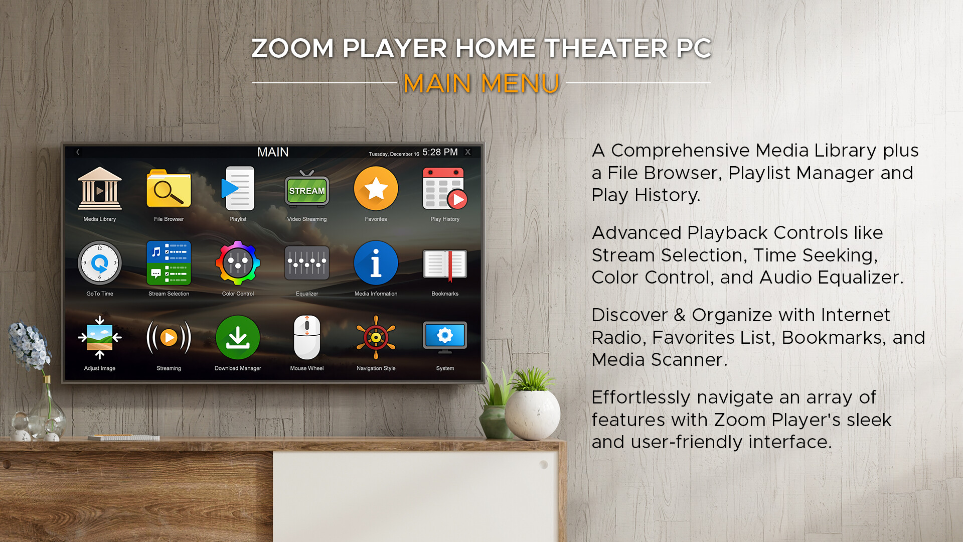 Zoom Player : Steam Edition screenshot 2