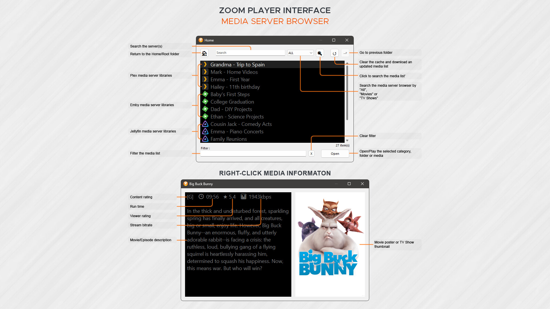Zoom Player : Steam Edition screenshot 32