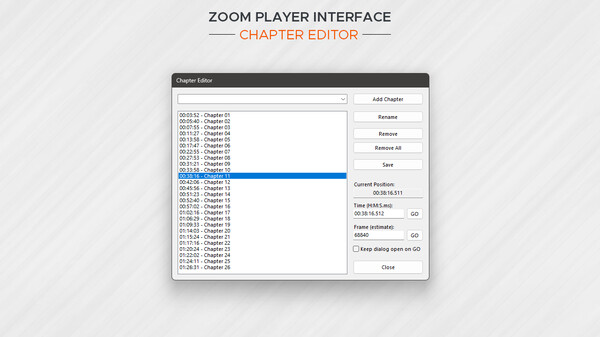 Screenshot z Zoom Player Steam Edition Screenshot z Zoom Player Steam Edition