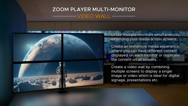 Screenshot z Zoom Player Steam Edition Screenshot z Zoom Player Steam Edition