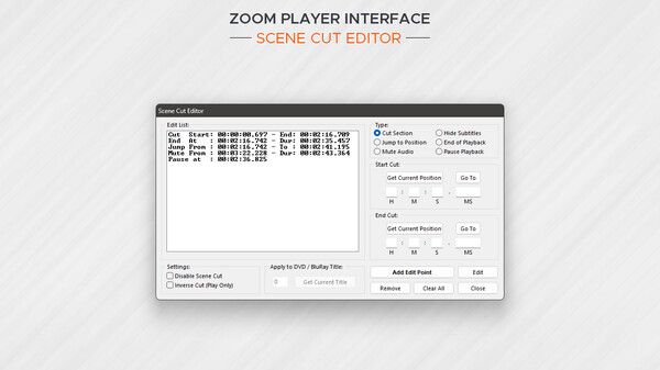Screenshot z Zoom Player Steam Edition Screenshot z Zoom Player Steam Edition