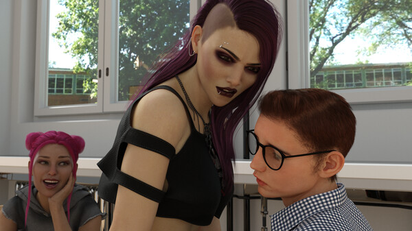 Screenshot 4 of Futanari College - Episode 1 [18+] 🍓 🤓 - final gameplay screenshot