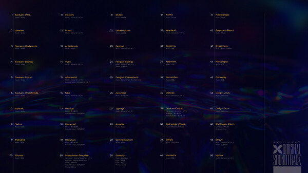 Noctuary Original Soundtrack