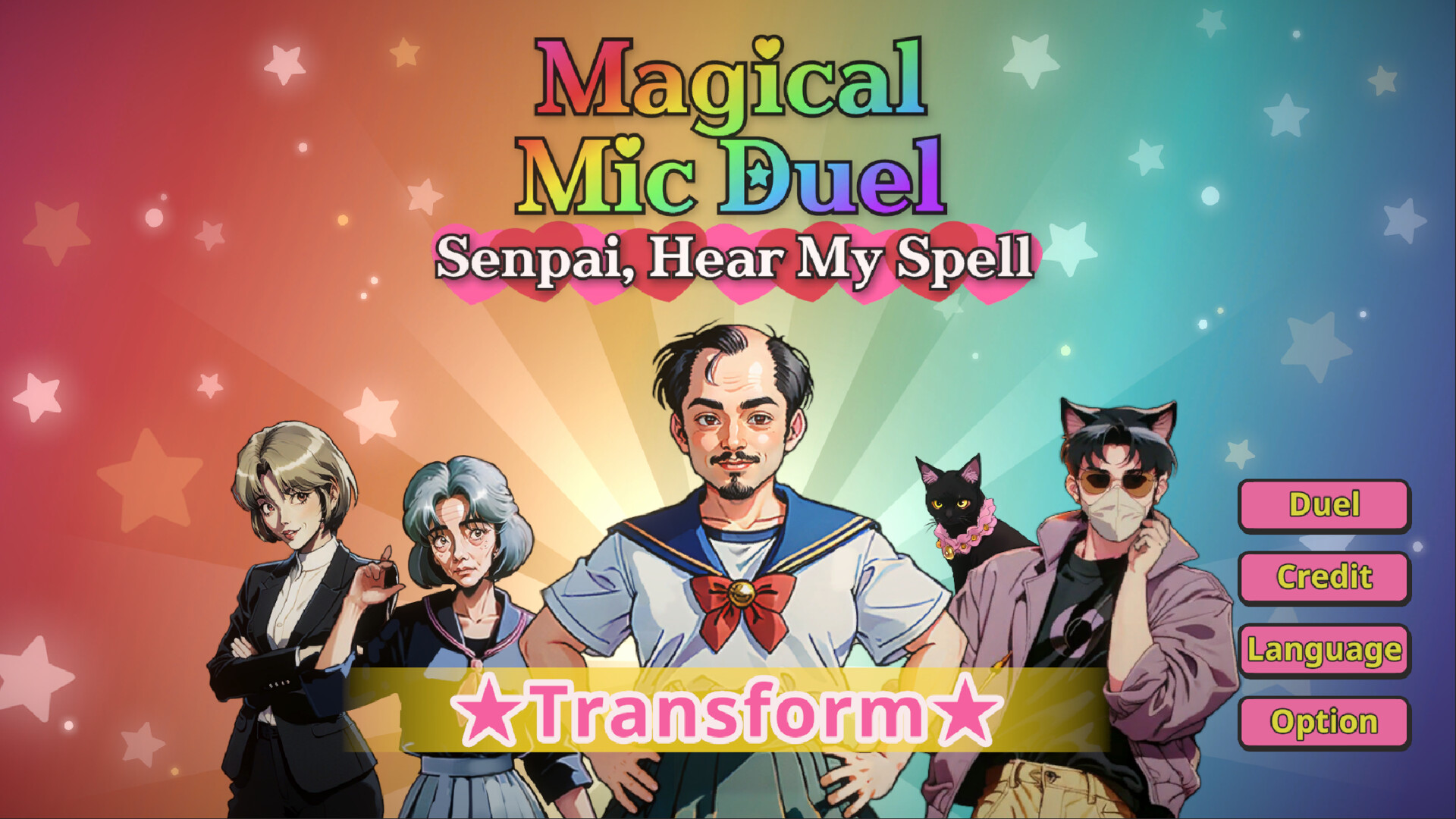 Сэкономьте 40% при покупке Magical Mic Duel: Senpai, Hear My Spell в Steam