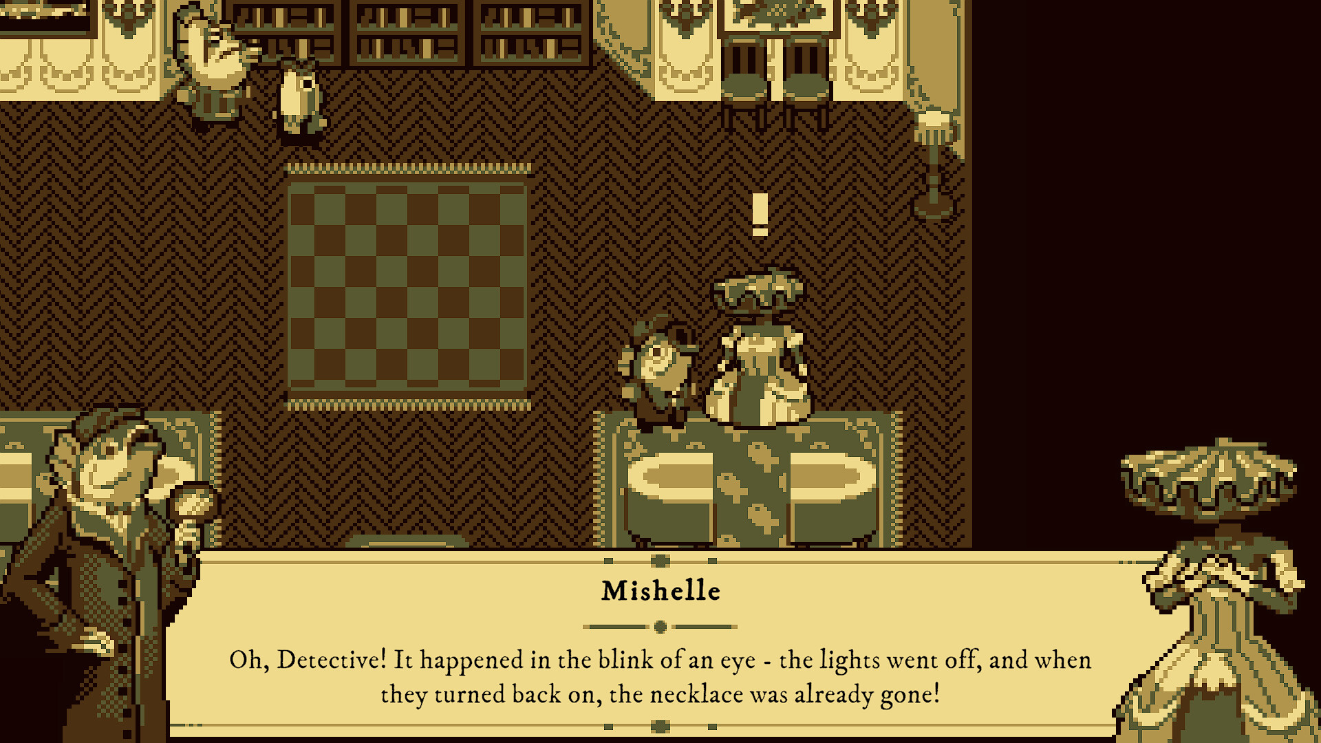 Detective Bass 2: The Case of the Stolen Pearls screenshot #1