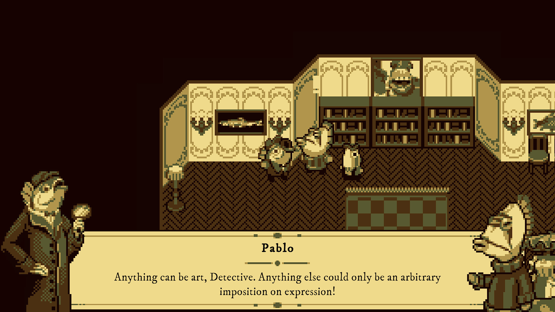 Detective Bass 2: The Case of the Stolen Pearls screenshot #3