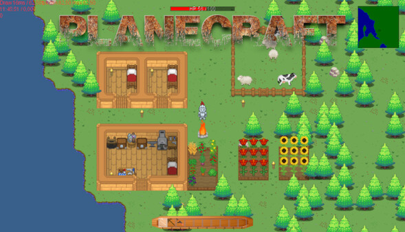 Скриншот 1 из игры Planecraft