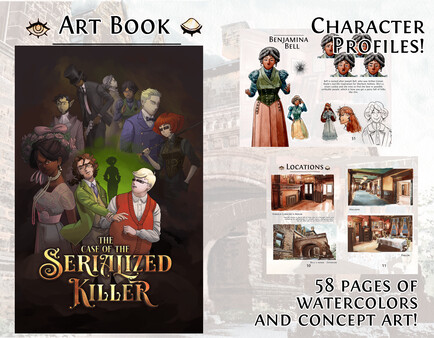 Artbook - The Case of the Serialized Killer screenshot 1