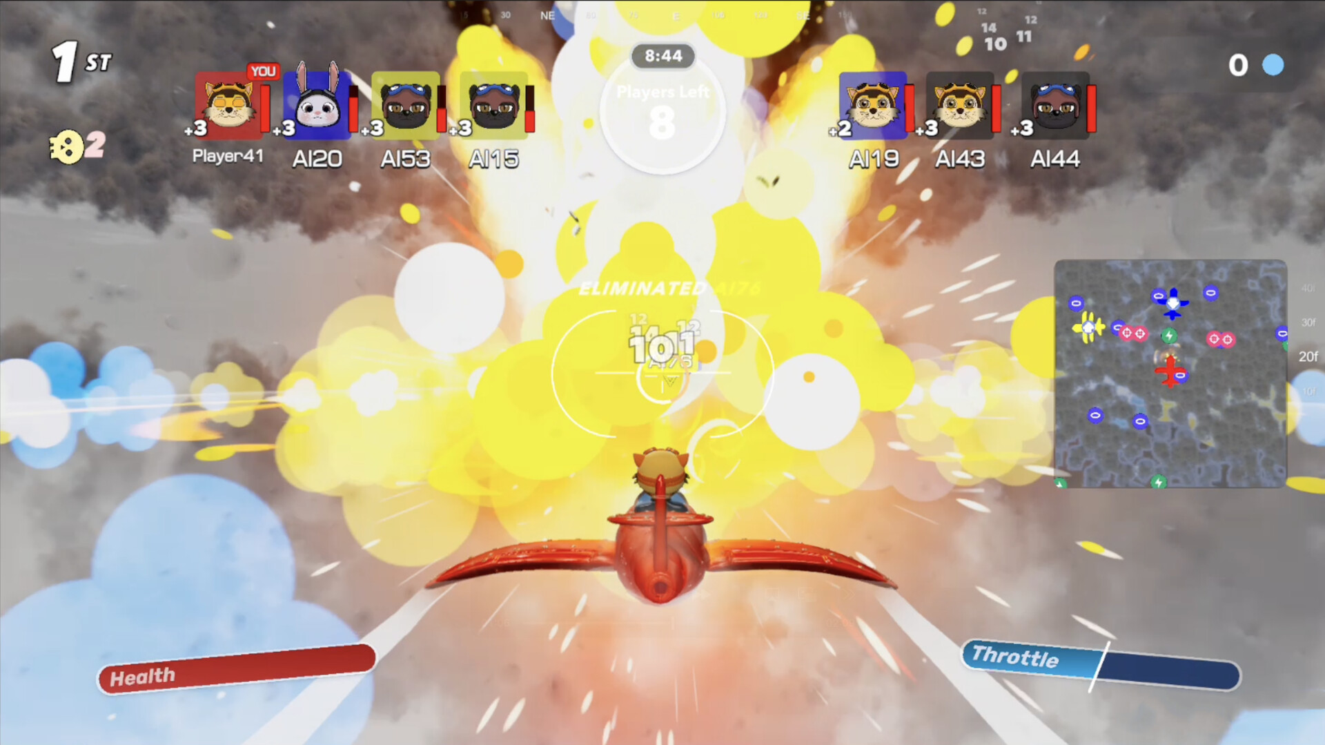 Super Cloud Fight screenshot 1