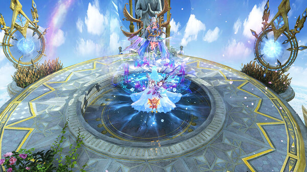 Screenshot of Titan Revenge gameplay showing in-action mechanics