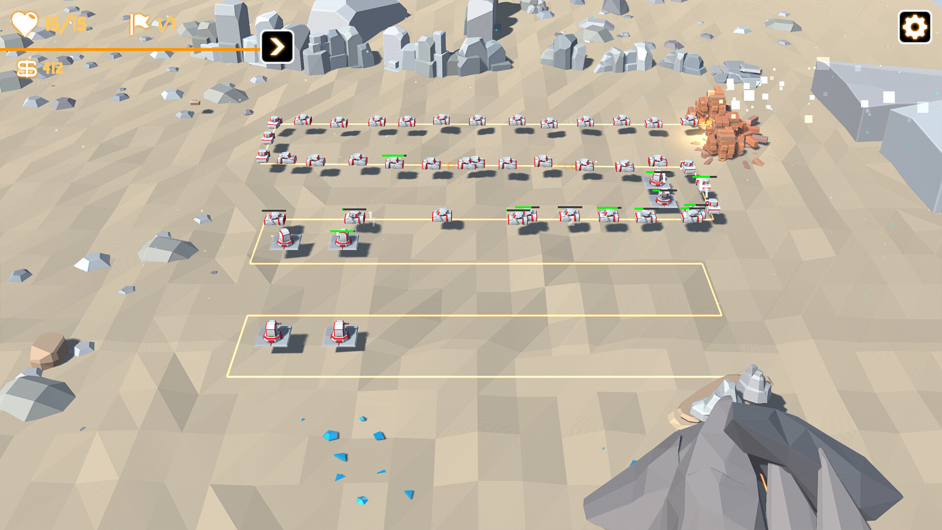 #8. Zero Conflict TD (Steam) 由: CubeSymmetry