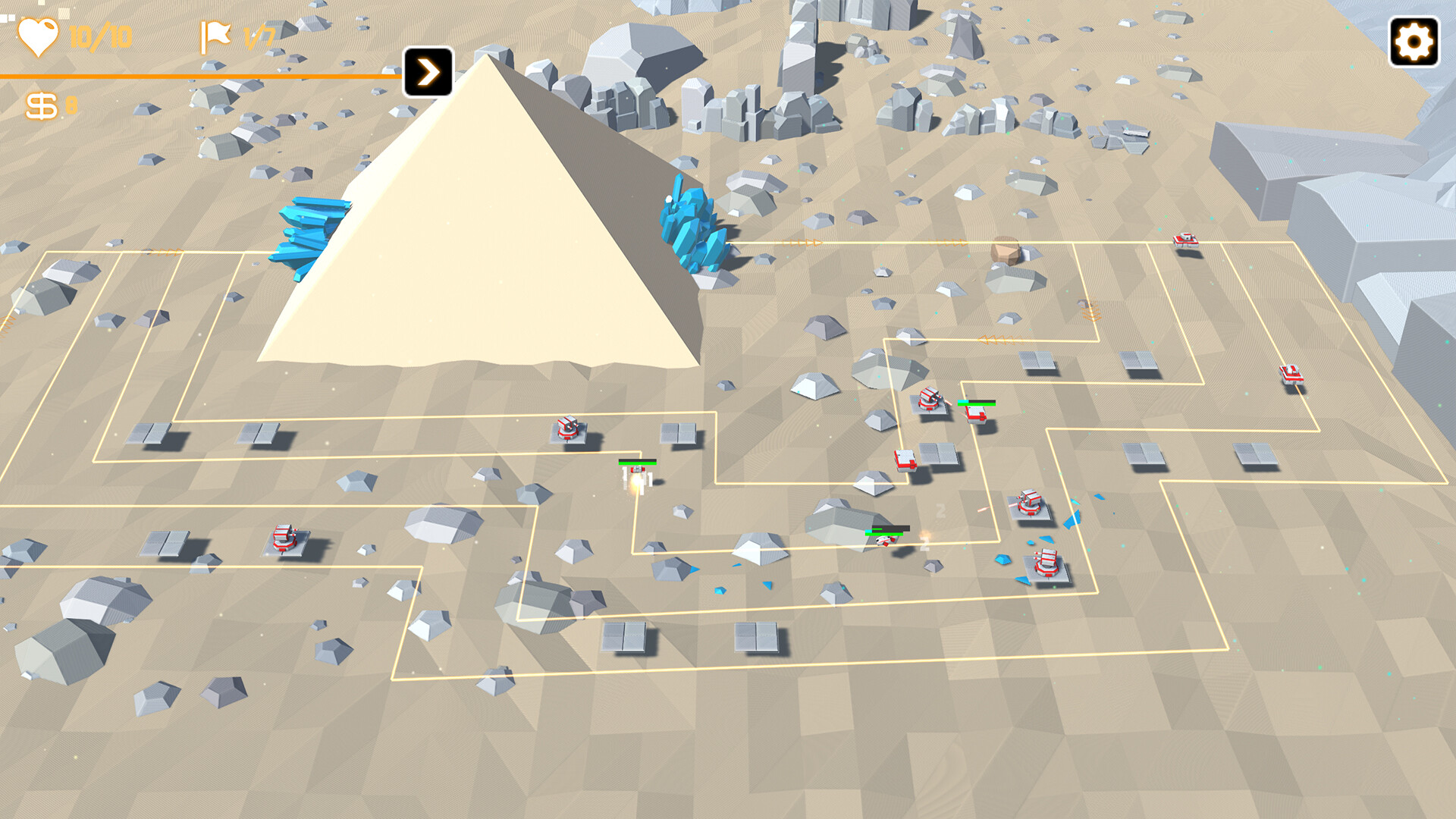 #5. Zero Conflict TD (Steam) 由: CubeSymmetry