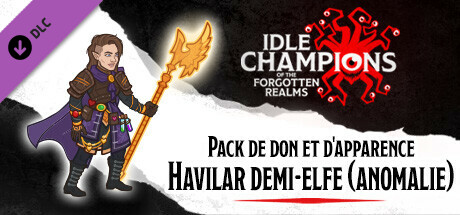 Idle Champions : Pack de don et d'apparence Havilar demi-elfe (anomalie)