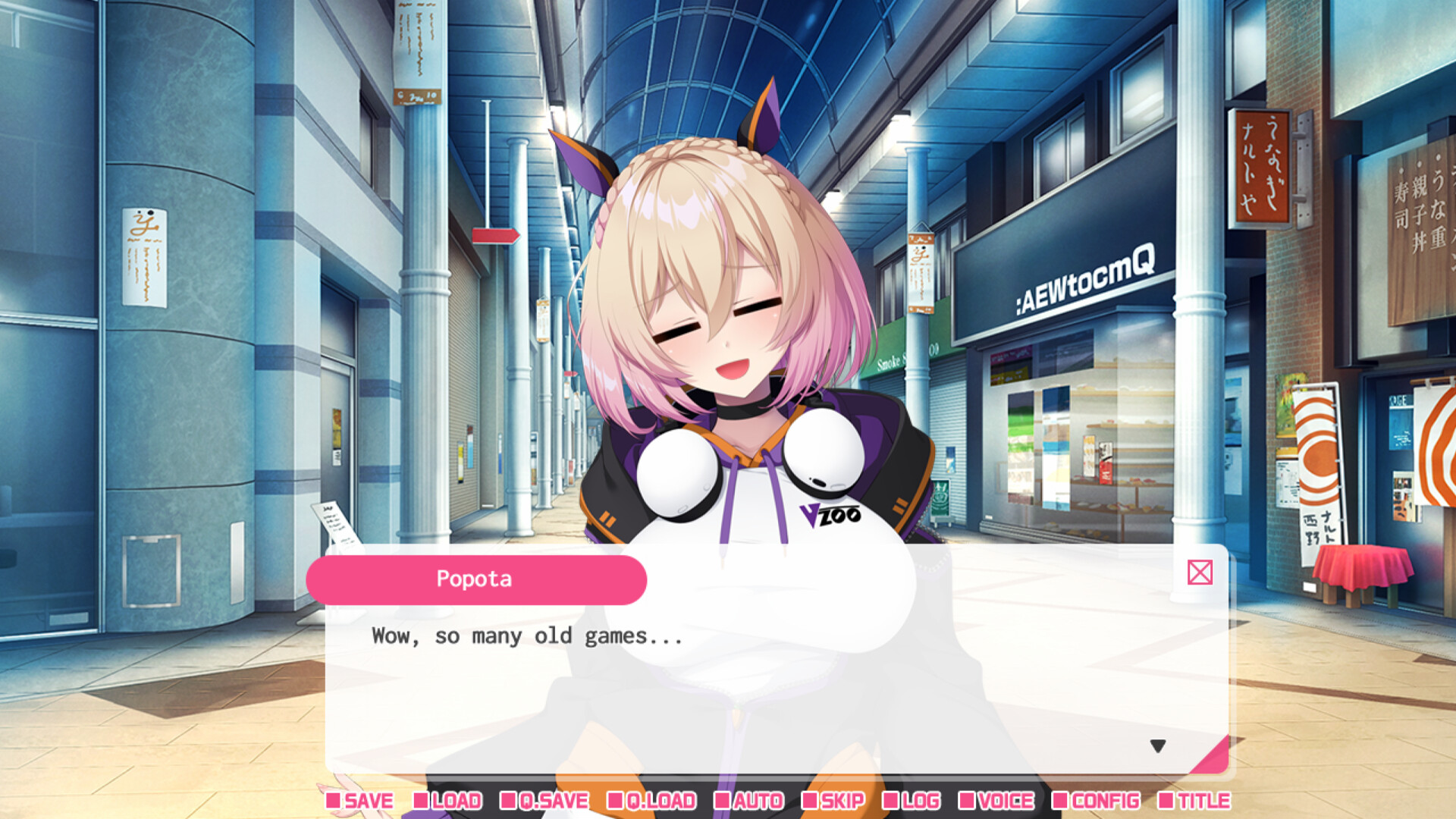 My oshi vtuber jumped through the screen and now we're living together: Chill and vibey beast girl game streamer screenshot screenshot 3