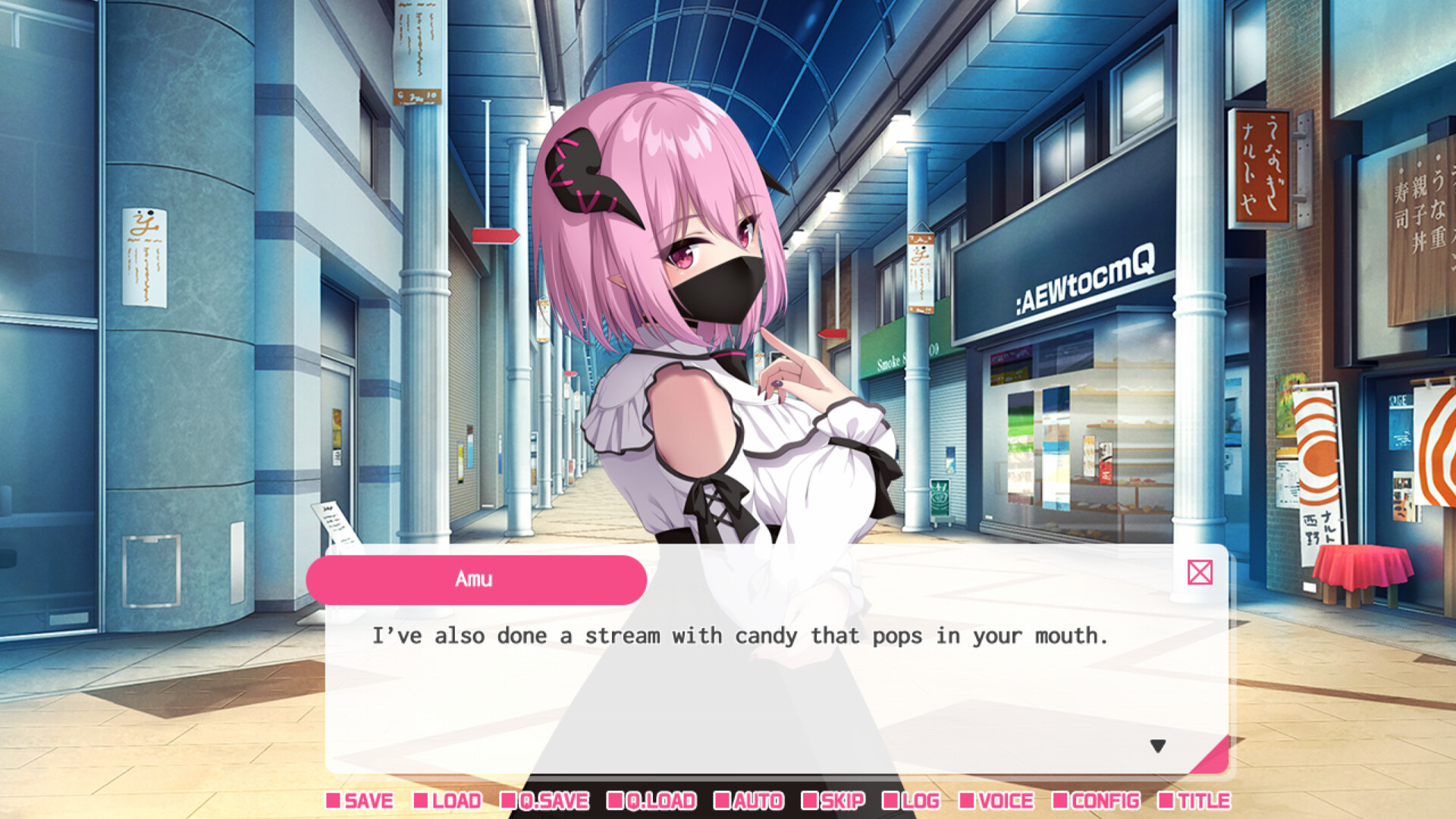 My oshi vtuber jumped through the screen and now we're living together: Slightly psycho succubus ASMR streamer screenshot screenshot 4