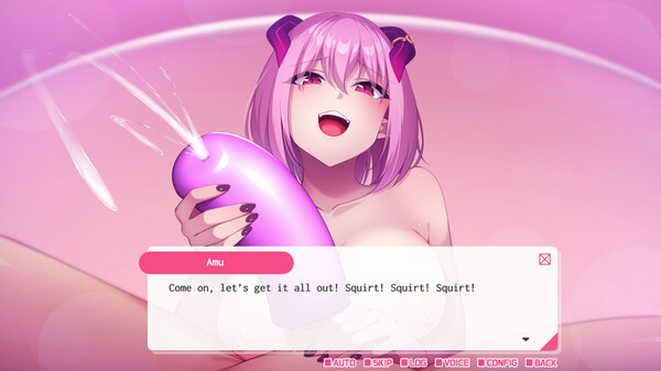 Screenshot z My oshi vtuber jumped through the screen and now we're living together: Slightly psycho succubus ASMR streamer