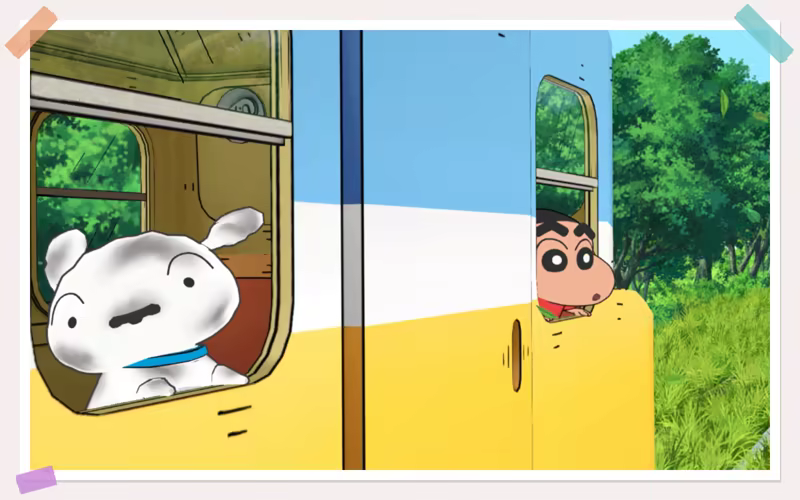 Shin chan: Shiro and the Coal Town image