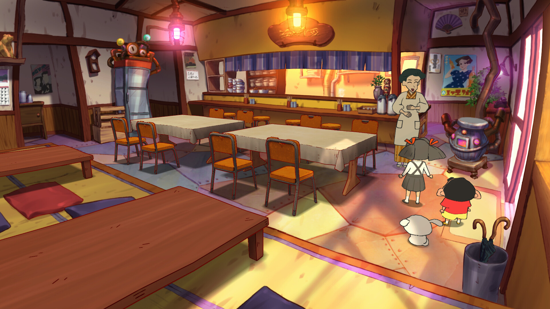 Shin chan: Shiro and the Coal Town