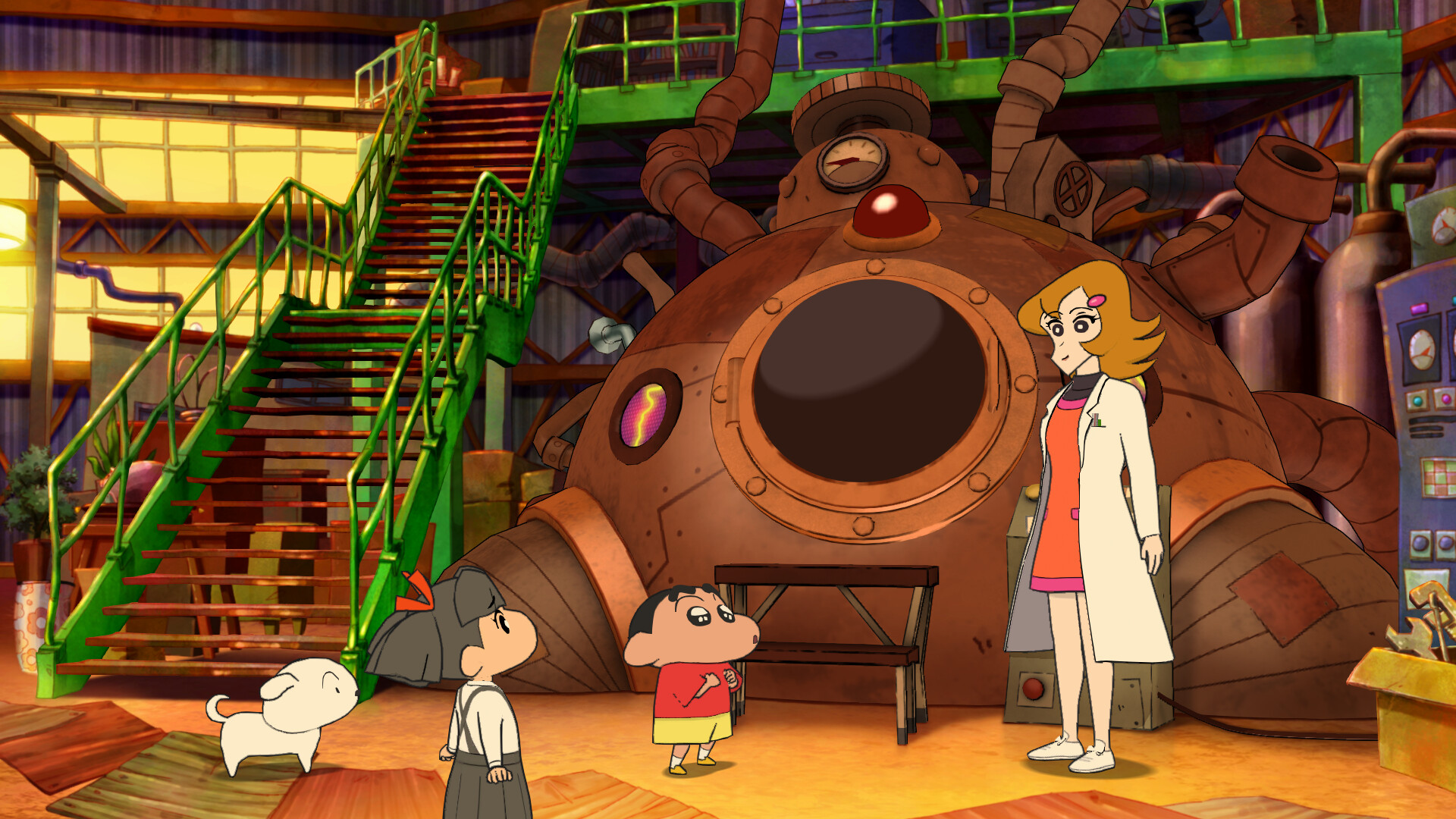 Shin chan: Shiro and the Coal Town