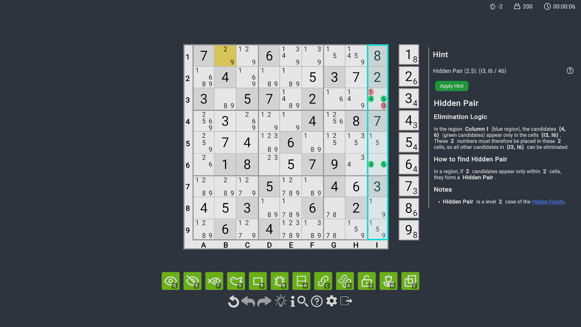 Rated Sudoku screenshot #2