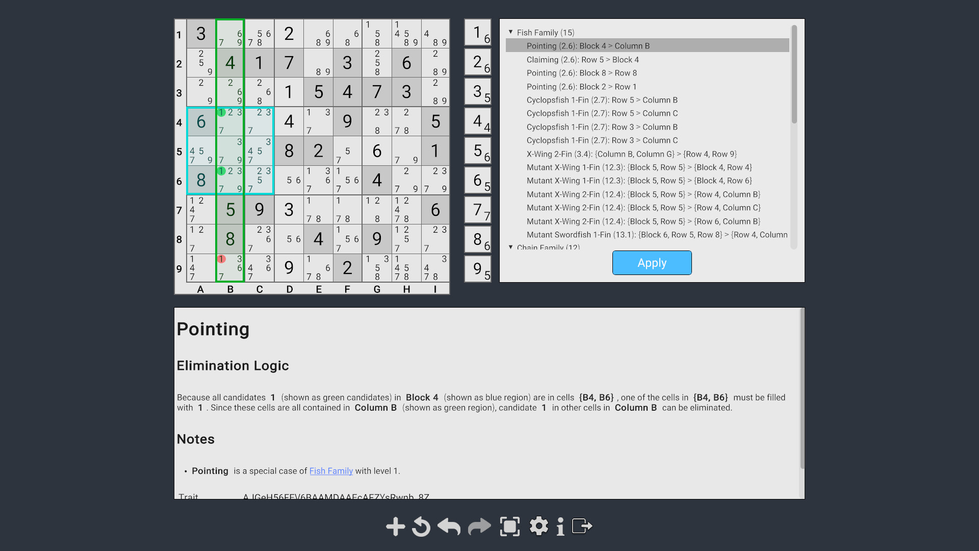 Rated Sudoku screenshot #2