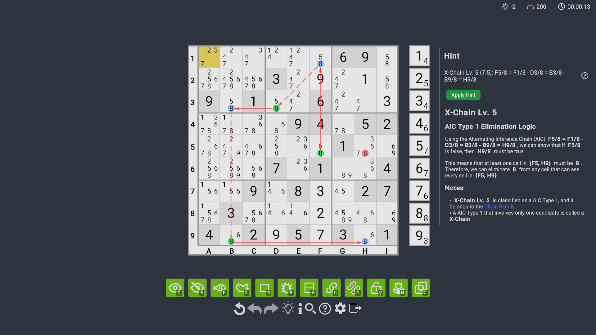 Rated Sudoku screenshot 3