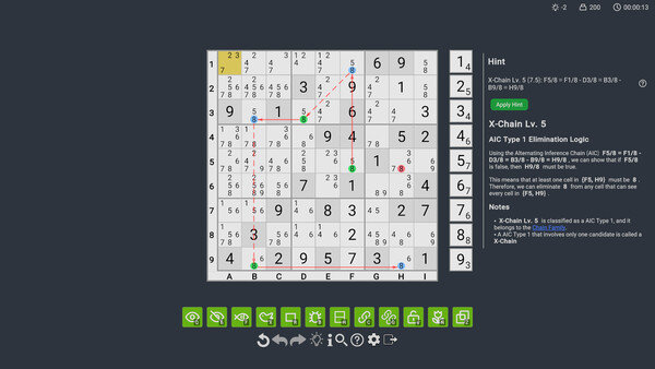 Screenshot 3 of Rated Sudoku - more gameplay footage