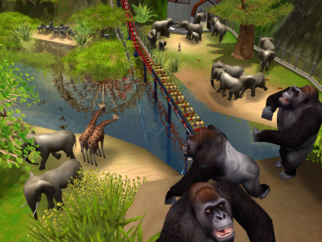 screenshot of RollerCoaster Tycoon® 3: Platinum 8