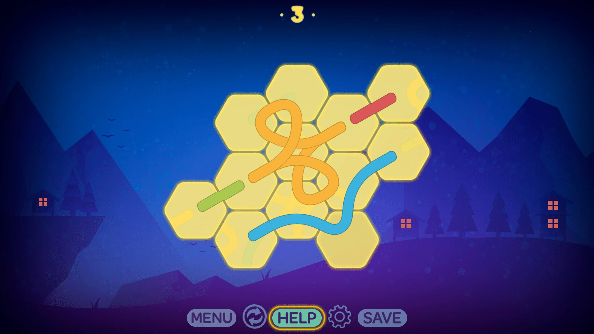 LINES AND KNOTS: Free Levels Pack Featured Screenshot #1