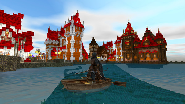 Screenshot of Block Story™ gameplay showing in-action mechanics