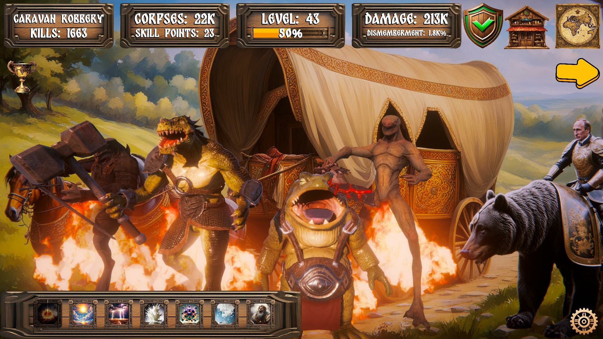 Ancient Russian Life Simulator screenshot 4