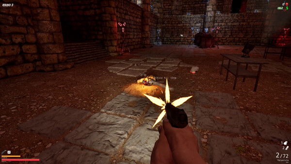 Screenshot of Code-Black gameplay showing in-action mechanics
