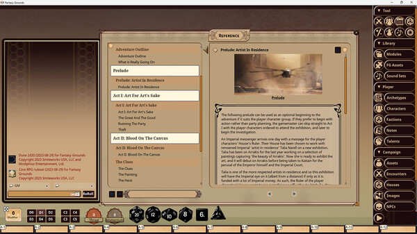 Fantasy Grounds - Dune: Desert Flower