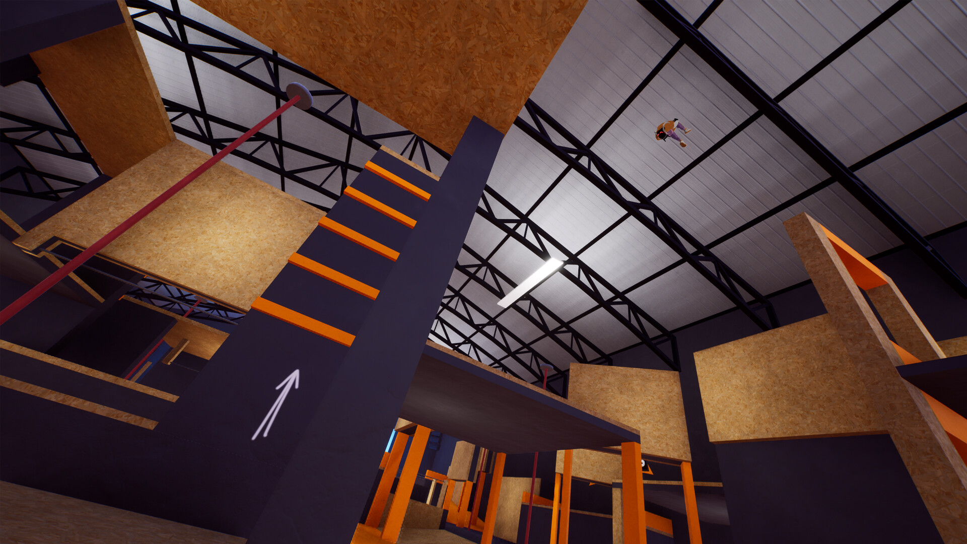 Rooftops Alleys: The Parkour Game gameplay screenshot 5