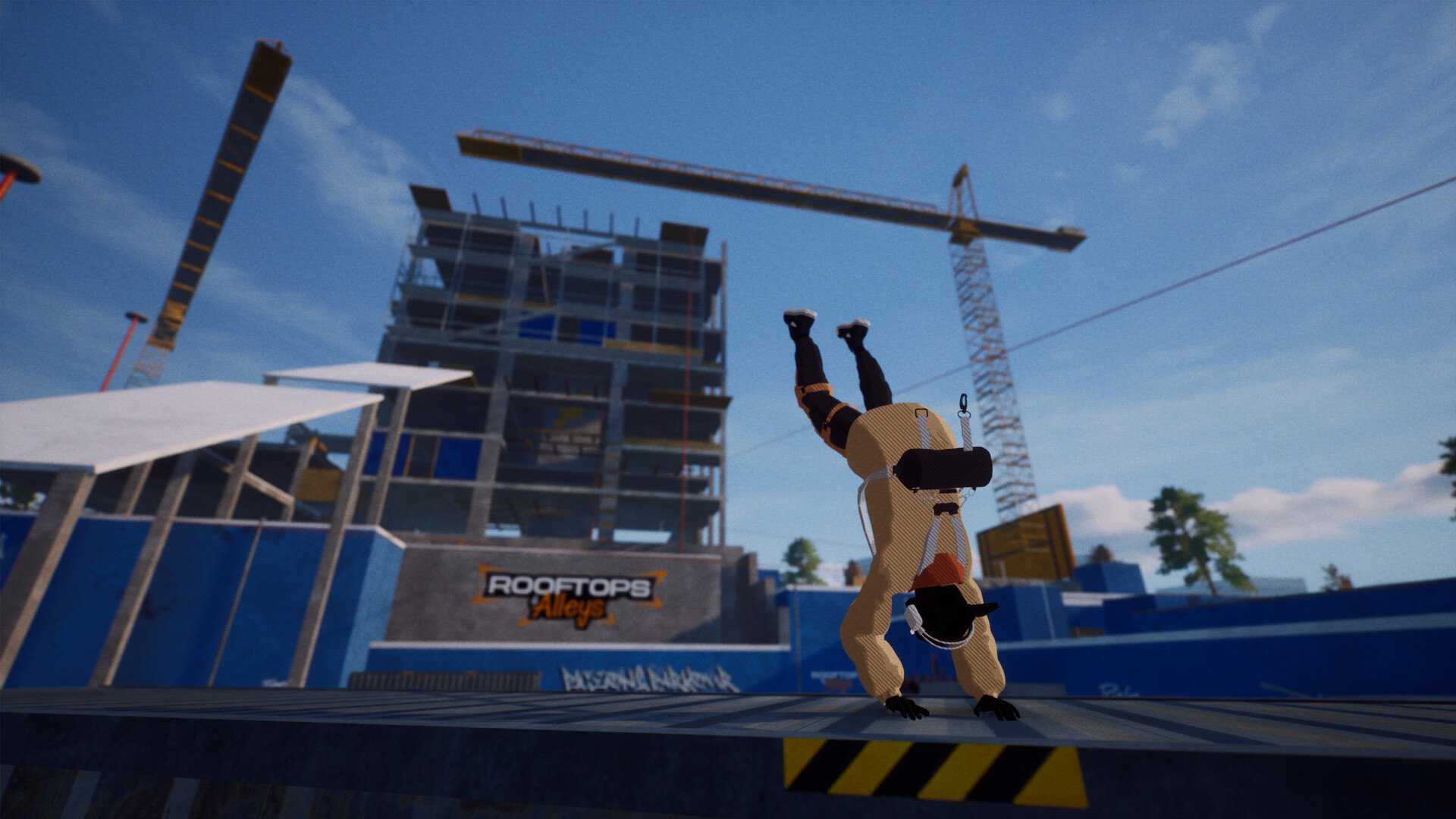 Rooftops Alleys: The Parkour Game gameplay screenshot 2
