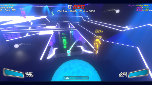 Скриншот игры Robot Roller-Derby Disco Dodgeball — 2