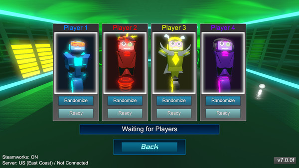 Скриншот 4 из игры Robot Roller-Derby Disco Dodgeball