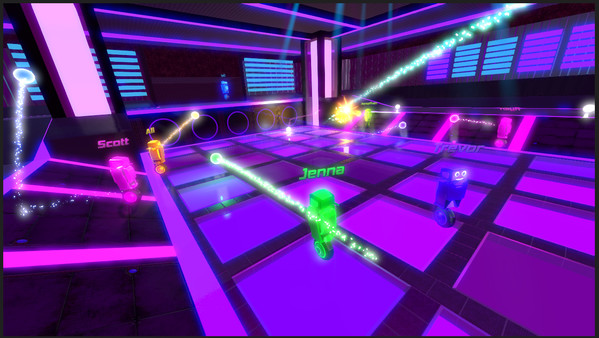 Скриншот игры Robot Roller-Derby Disco Dodgeball — 8