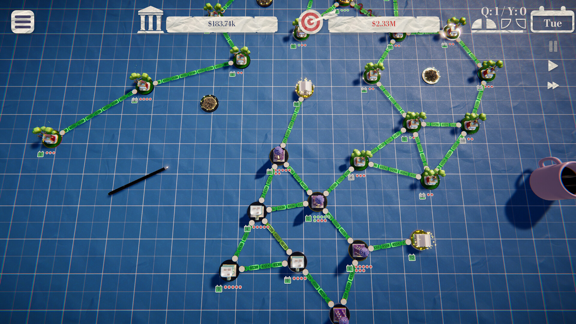 #3. Simple CEO (Steam) 由: Madowl Games