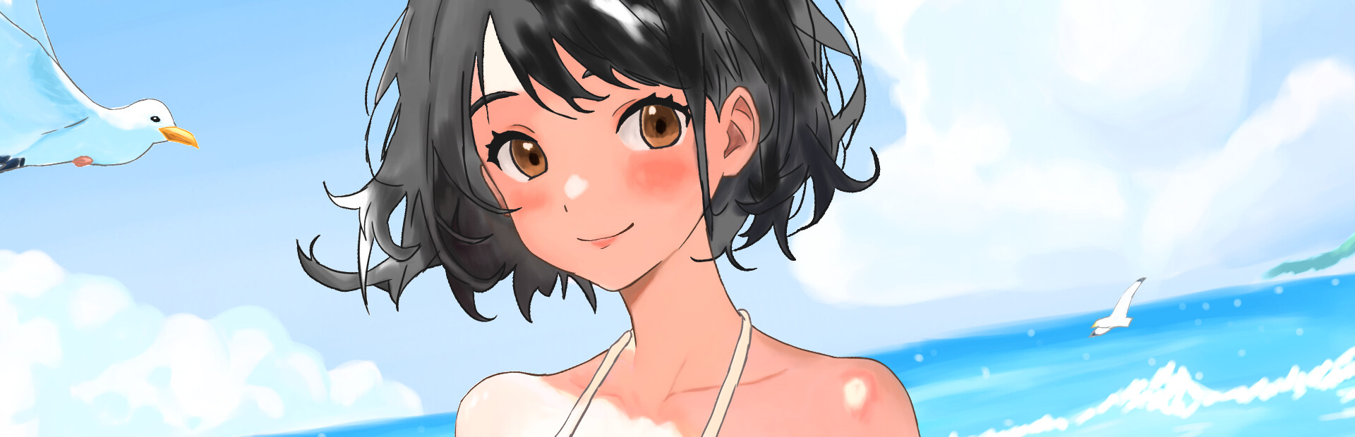 Beach Girl Block Crush!!