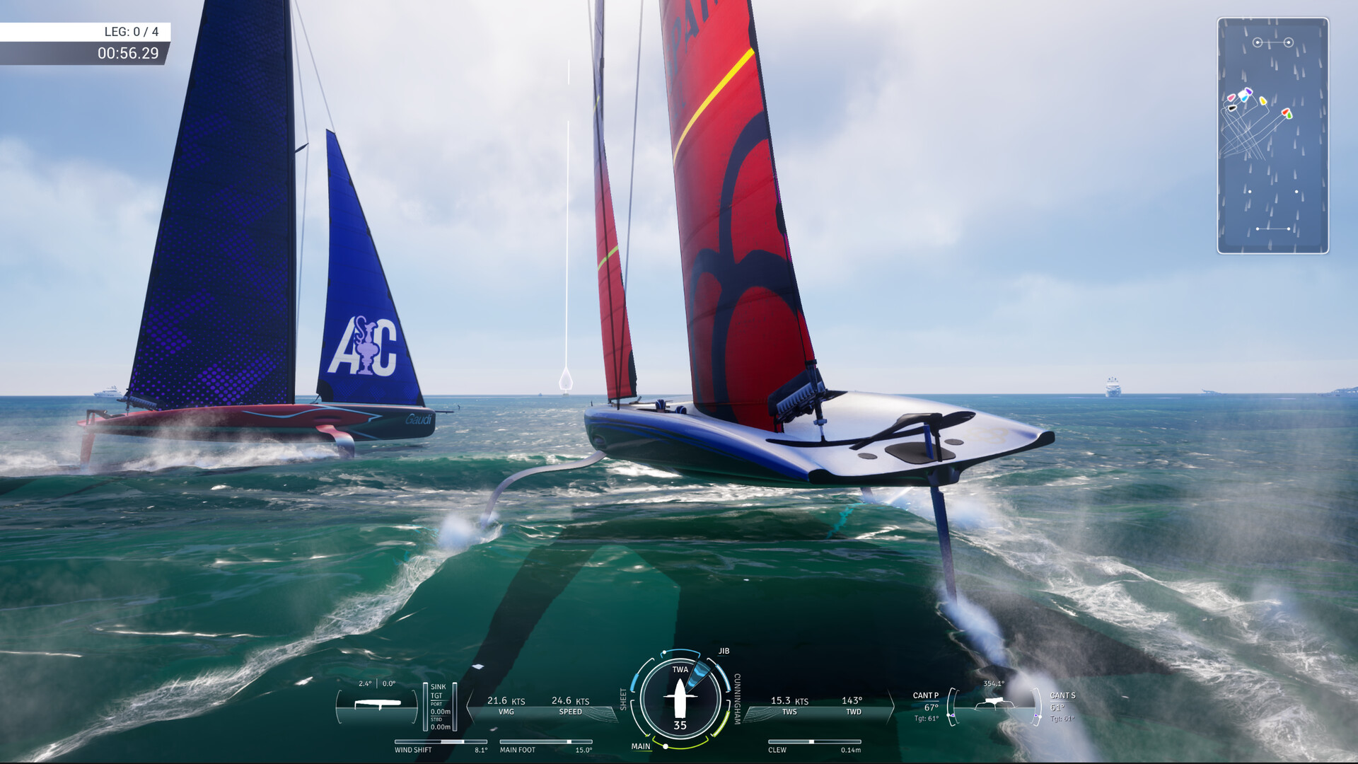 #1. AC Sailing (Steam) De: Emirates Team New Zealand