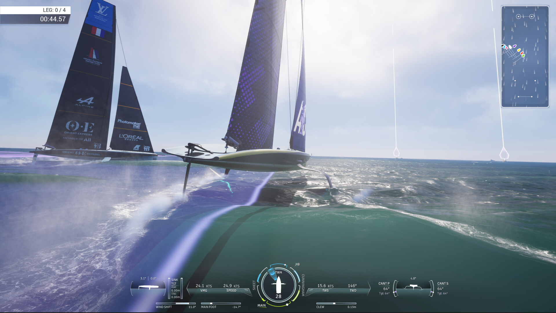 #8. AC Sailing (Steam) De: Emirates Team New Zealand