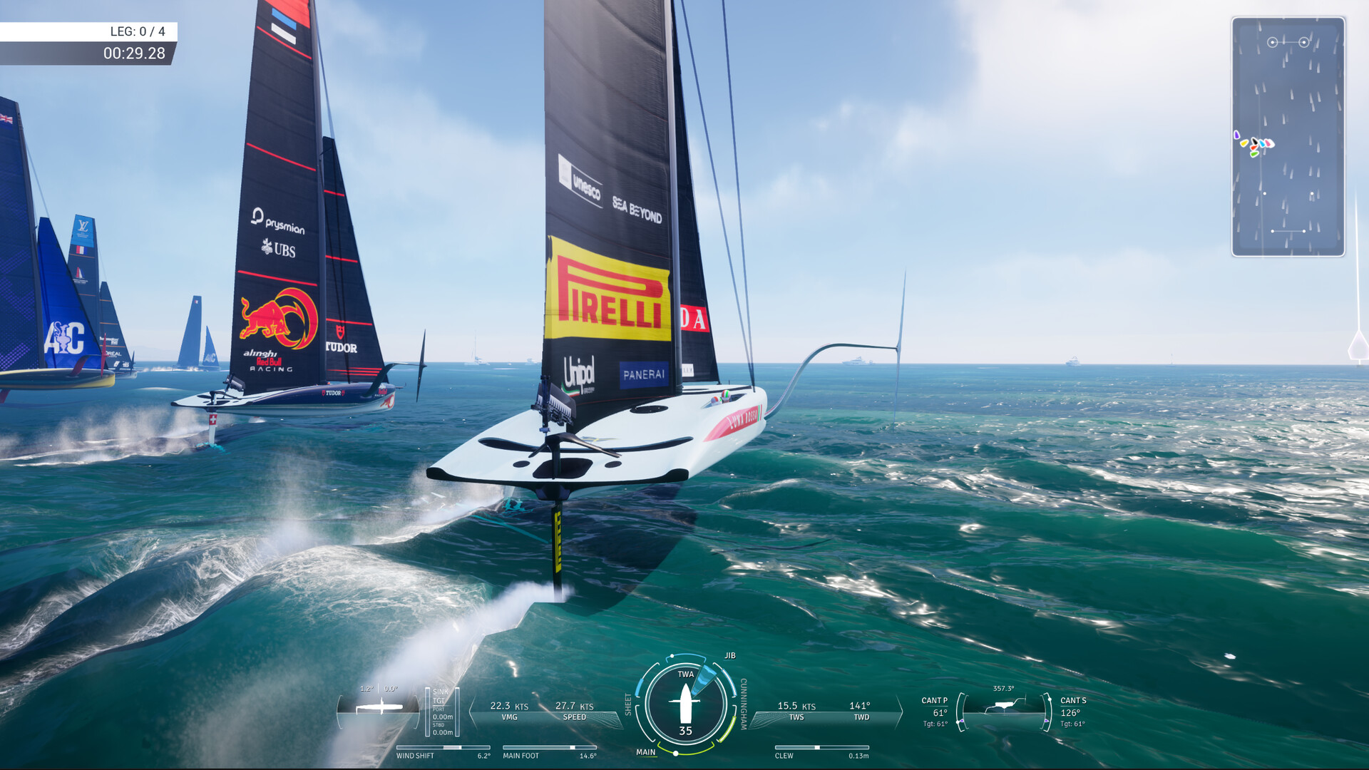 #3. AC Sailing (Steam) De: Emirates Team New Zealand
