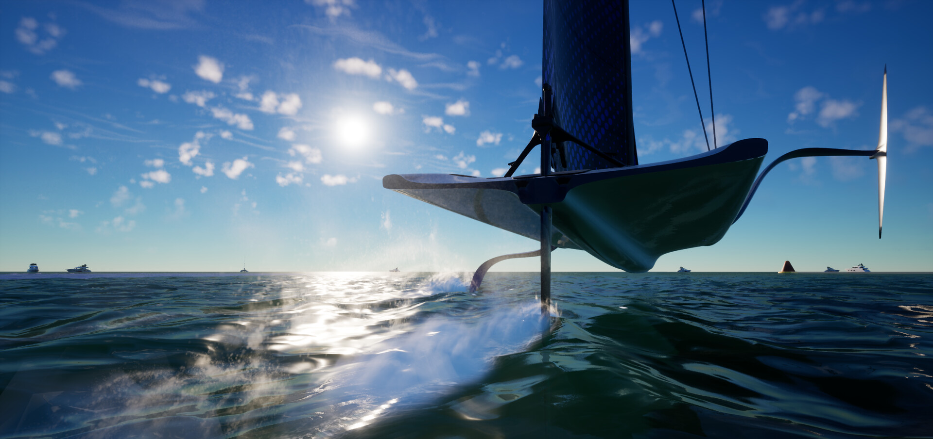 #5. AC Sailing (Steam) By: Emirates Team New Zealand