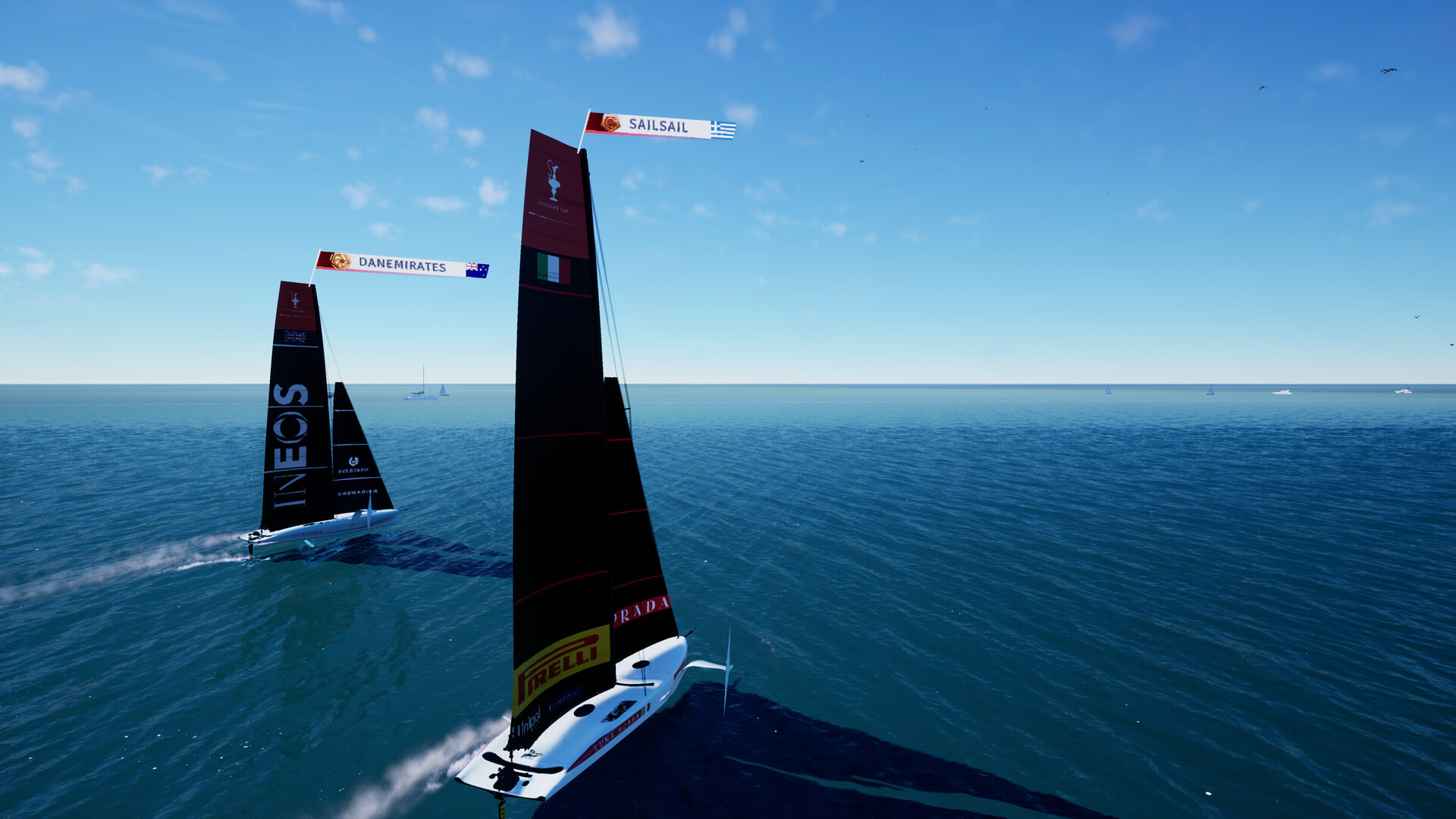 #3. AC Sailing (Steam) By: Emirates Team New Zealand