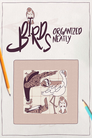 Birds Organized Neatly